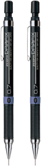 제브라 드라픽스 샤프, 0.7, 2개