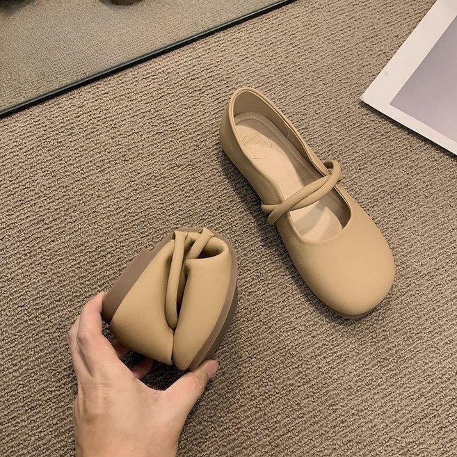 瑪麗珍女鞋 軟底單鞋, 1個, 杏色37