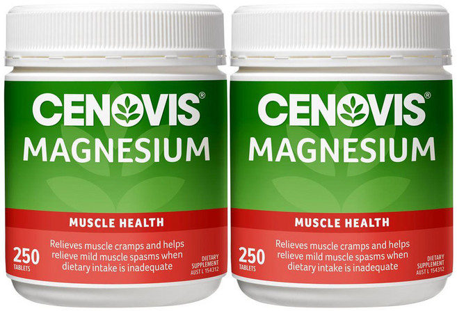 호주 세노비스 마그네슘 Cenovis Magnesium, 250정, 2개