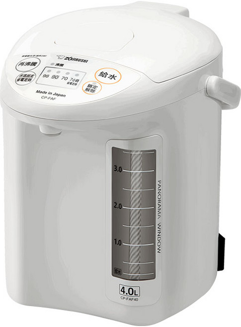 ZOJIRUSHI 象印 多段保溫電熱水瓶, CP-FAF40, 4L