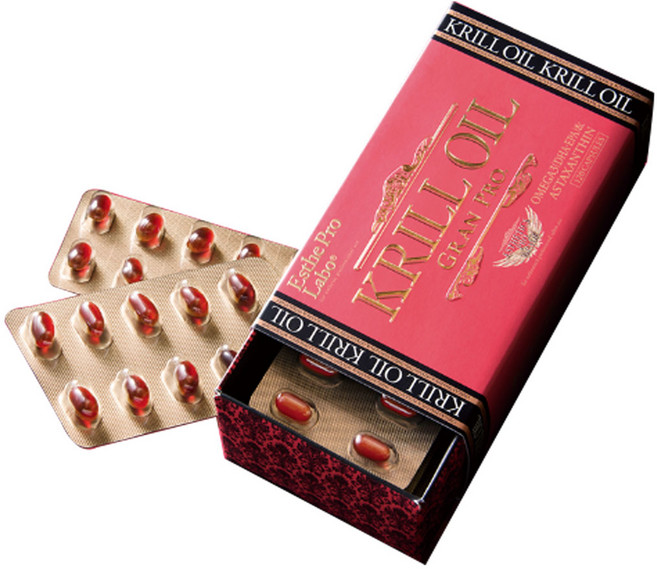 GranPro 磷蝦油軟膠囊, 120顆, 54g, 1盒