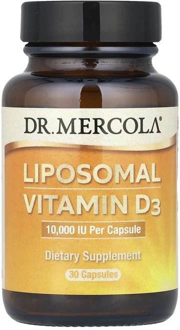 Dr. Mercola 리포소말 비타민D3 250mcg(10000IU) 캡슐 30정, DrMercola리포소말비타민D3250mcg10000I, 1개 - 쿠팡