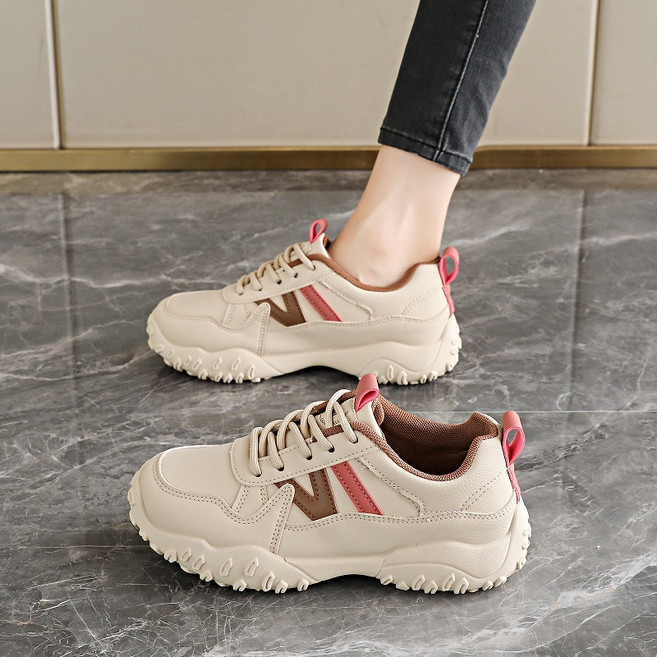 BROWMODA 여성 발편한 운동화 통굽 스니커즈