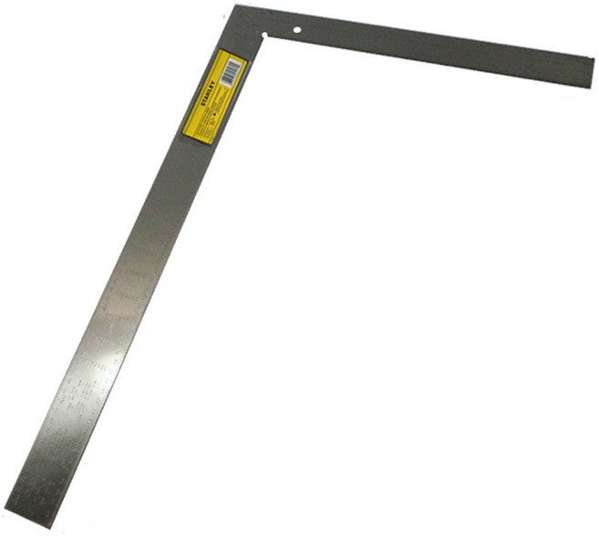 스텐리 대형 직각자 400 X 600 /눈금 2mm 방안자, 1개