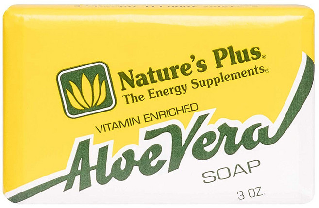 Nature's Plus 비타민 인리치드 알로에 베라 솝, 85g, 1개
