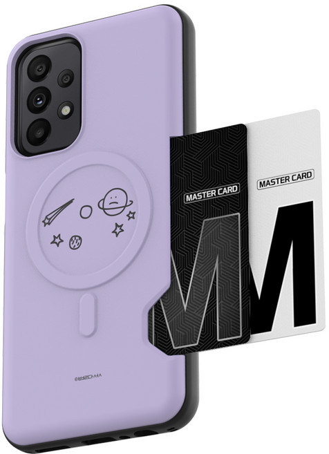 별다섯 자석 맥세이프 카드 케이스 2장 수납 타이니테일즈