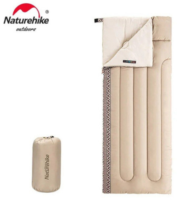 네이처하이크 초경량 침낭 L150, 베이지, 1개