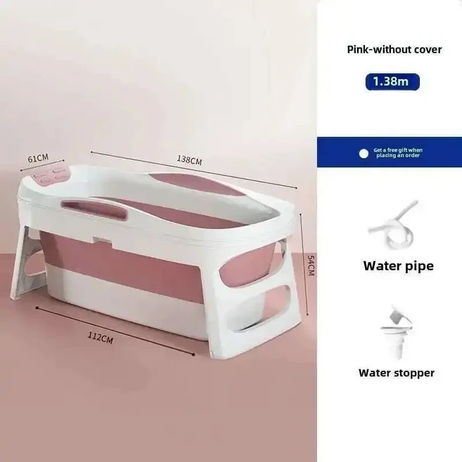 접이식 욕조 실리콘 전신 두꺼운 보온 뚜껑 가정용 가열, 07 1.4m No Cover