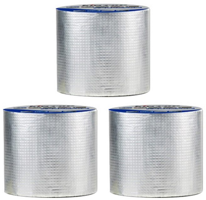 모칸도 방수 부틸 방수테이프 10cm X 10m 초강력 접착 만능테이프, 3개