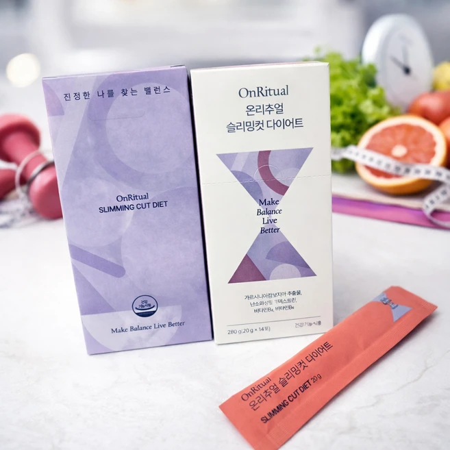 온리추얼 슬리밍컷 다이어트 젤리 콜라겐, 1박스, 14회분 - 쿠팡