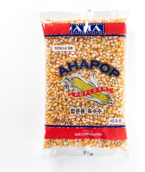 아하 팝콘용 옥수수 907g 소금동봉 씨즈닝 솔트 안주, 1