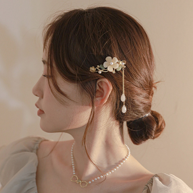 꿈나무 쥬얼리 옥란꽃 비녀