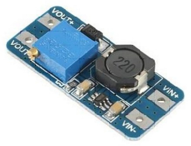 아두이노 MT3608 DC-DC 2A 승압형 스텝업 가변전압 컨버터 모듈