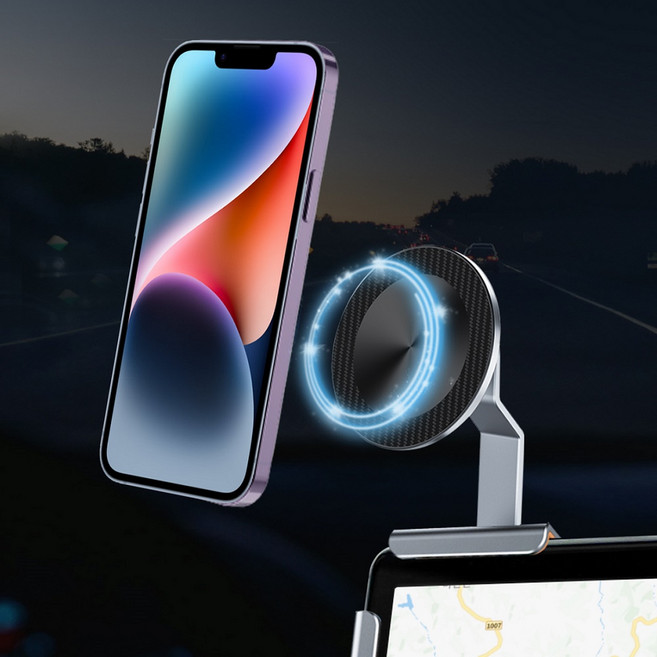 엑스트라 카프리 비접착식 모니터 디스플레이 휴대폰 거치대 CF1800 테슬라 모델 S 3 X Y 주니퍼 전용 차량용 자동차 맥세이프 마그네틱 아이폰 갤럭시 핸드폰충전기 용품 혼카, 엑스트라 비접착식 거치대