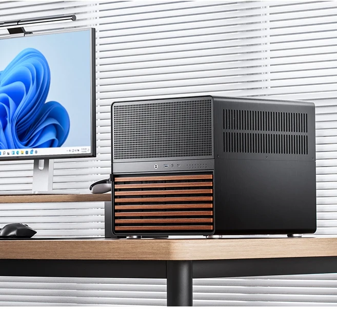 JONSBO N5 NAS 케이스 EATX 컴퓨터 섀시 12+4 하드 디스크 지원 120mmx3 팬 알루미늄 PC 있는 CPU 쿨러, 01 N5, 01 N5