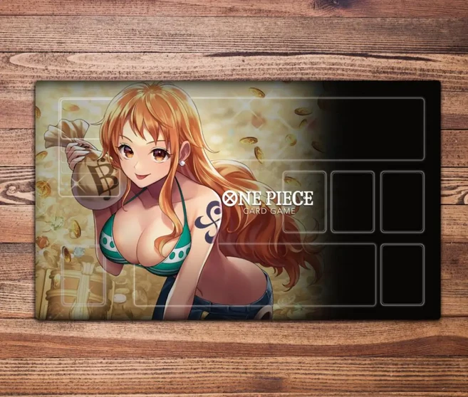 쿠쿠스토어 OPCG 원피스 애니메이션 Playmat 트레이딩 카드 게임 매트 테이블 00X350Mm-O2에 대한 전 놀이, 05 8