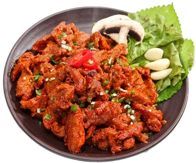 [JW MALL] 국내산 한돈 매콤달콤 숯불구이/돌우물 숯불가득 고추장불고기 직화구이/캠핑 고기 밥반찬 술안주 야식/초간단 불고기, 1세트, 540g