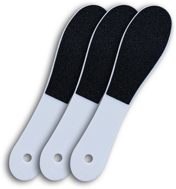 3개묶음 패디파일 양면 발 뒷꿈치 각질제거, 5g, 1개, 3개입