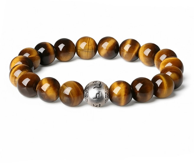 황호안석 원석 팔찌 재물운 금전운 사업운 행운 부적 특5A 남여공용