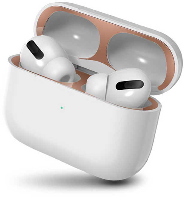 NK 에어팟 프로 철가루 발지 스티커 필름, 실버, 에어팟프로 철가루 방지 스티커, 1개