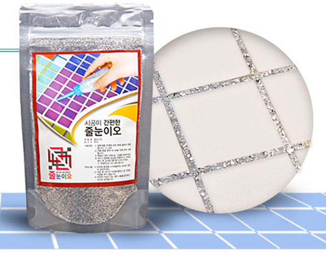 100% 국내생산 초프리미엄줄눈 화장실리모델링 줄눈셀프시공 줄눈이오, 은펄 변기(벽면)테두리용, 1개