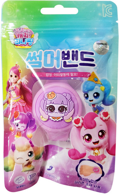 새콤달콤 캐치티니핑 썸머밴드 하츄핑 여름 팔찌, 1개