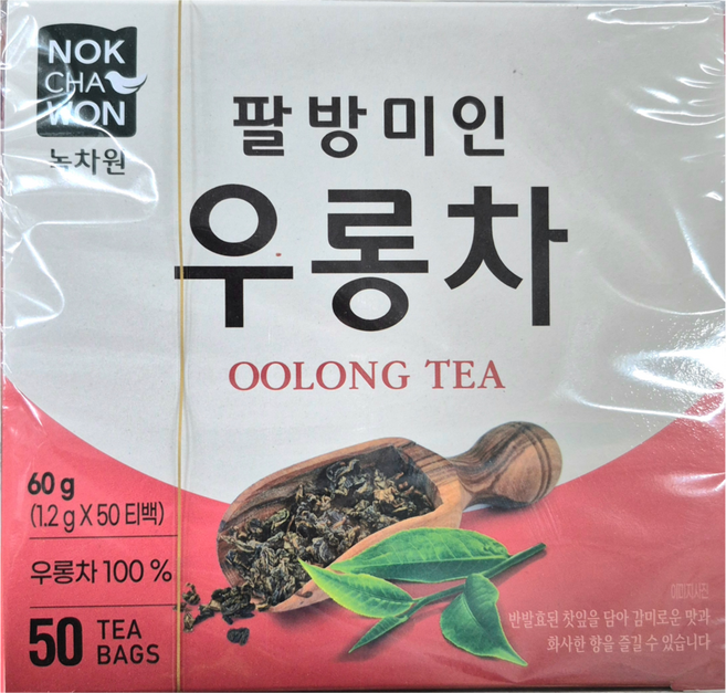 녹차원 팔방미인 우롱차, 1.2g, 1개, 50개입