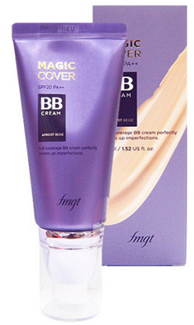 더페이스샵 매직 커버 비비크림 SPF20 PA++ (45ml), V203 내추럴 베이지, 45ml, 1개