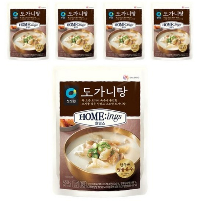 호밍스 도가니탕, 450g, 25개