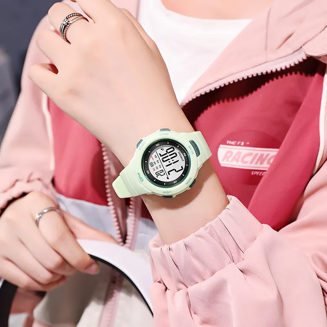 플라임 FLYM 남여공용 스포츠 패션 학생 컬러 전자손목시계