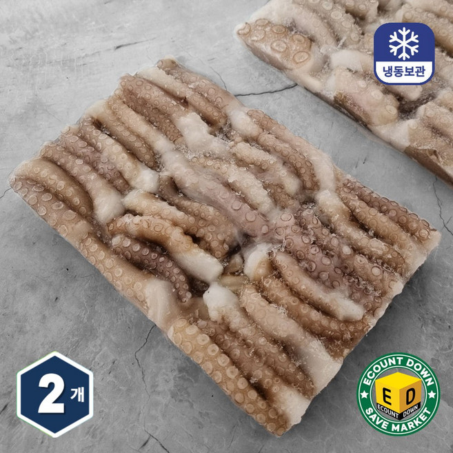 DIAMOND 프리미엄 베트남산 냉동 절단낙지, M, 2개, 450g