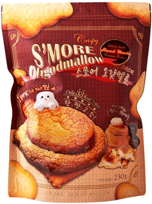 스모어 오갓멜로 크리스피 오리지널 대용량, 8.2g, 28개