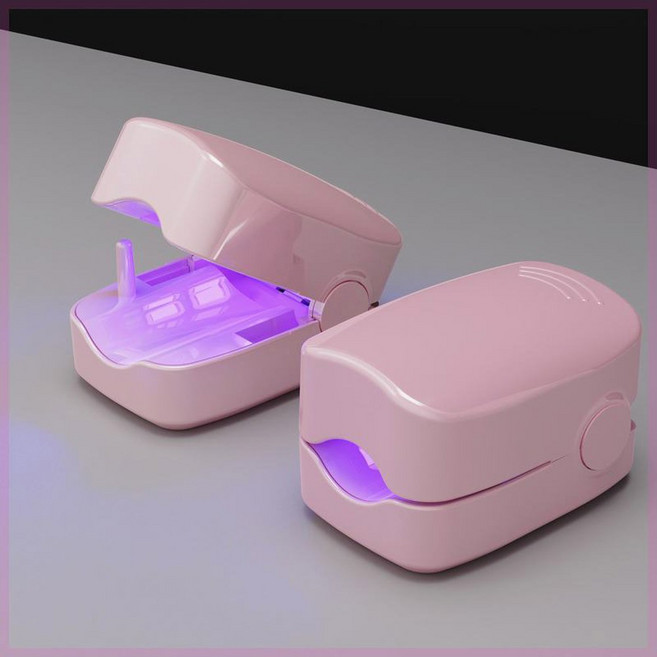 발톱 무좁 손톱 곰팡이 포트 업소용 항공발송 화이트 하얀색 레이져기 감염 제거, 1개