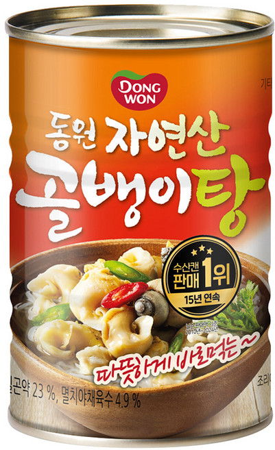 동원 자연산골뱅이탕(칼칼한국물) 300g, 1개