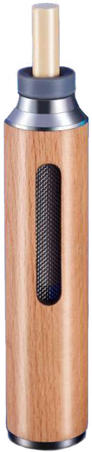 UB 우드스틱 휴대용 재떨이 차량 실내 커버 재날림방지 느티나무, 1개, 03_실버