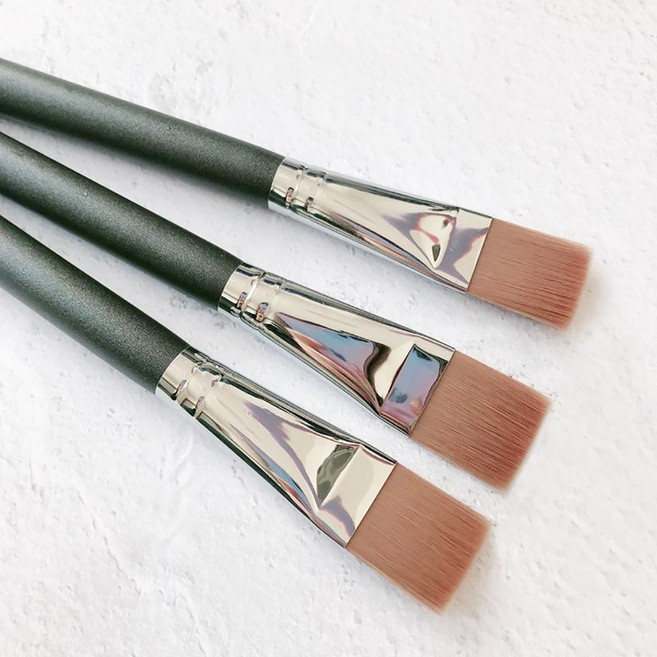 톡투유 191 사각 플랫 파데 브러쉬 얇은 파운데이션 페이스 베이스 납작 브러쉬, 1개, 191 사각 플랫 파데브러쉬