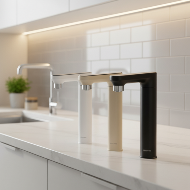 삼성 정수기 무료설치 비스포크 직수형 냉온정수기 빌트인 언더싱크 RWP54421BF, 멜로우베이지