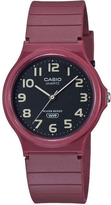 CASIO 卡西歐 薄型大數字指針中性錶 簡約時尚 男女適用