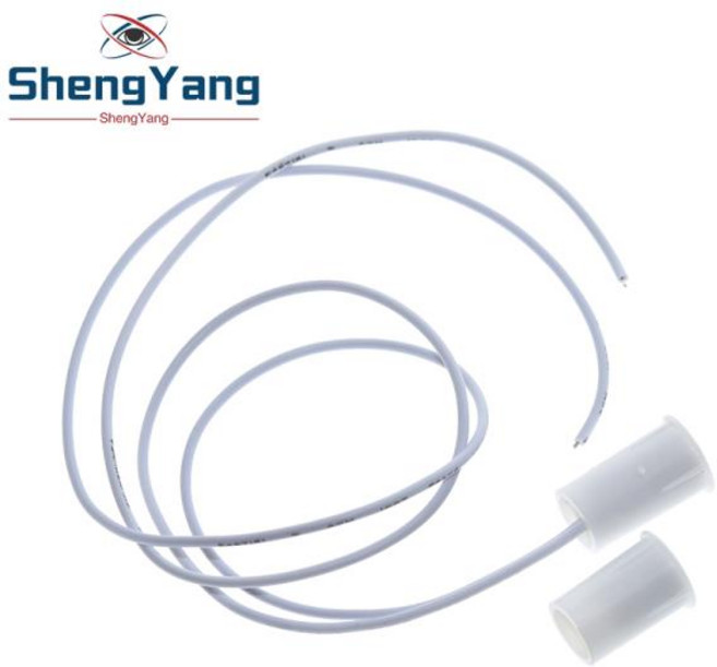 호환 TZT 경보 센서 RC-33 리세스형 도어 마그네틱 스위치 도어 자석 경보 감지기 경보기 DC 100V 300mA MC-33, [01] RC-33, 1개