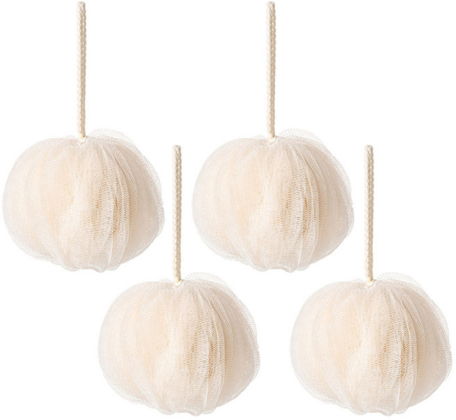 소하임 크림 왕샤워볼 60g 4개, 베이지, 1개입