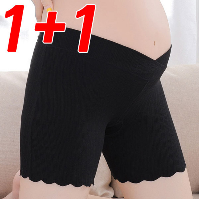 1+1 마더라이크 임산부 물결라인 사각팬티 드로즈 속바지 임부속옷