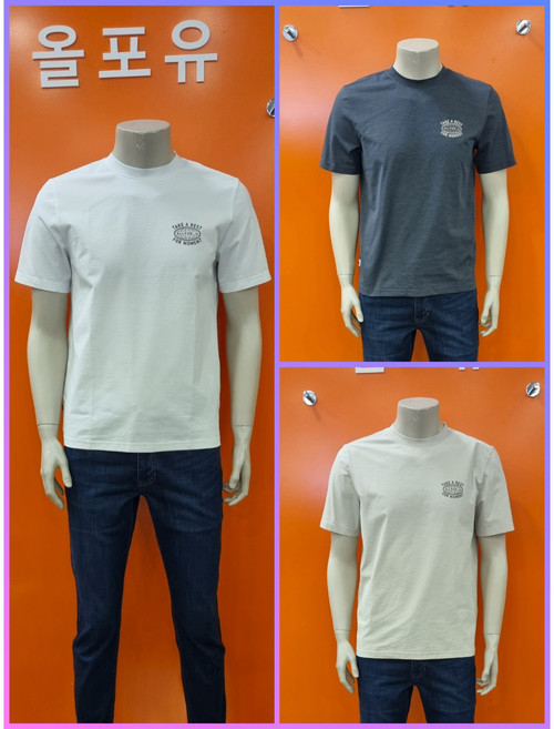 <뉴코아창원점> 올포유 AGQTO3151SS 기본이너로 편하게입을수있는 남성 라운드 티셔츠