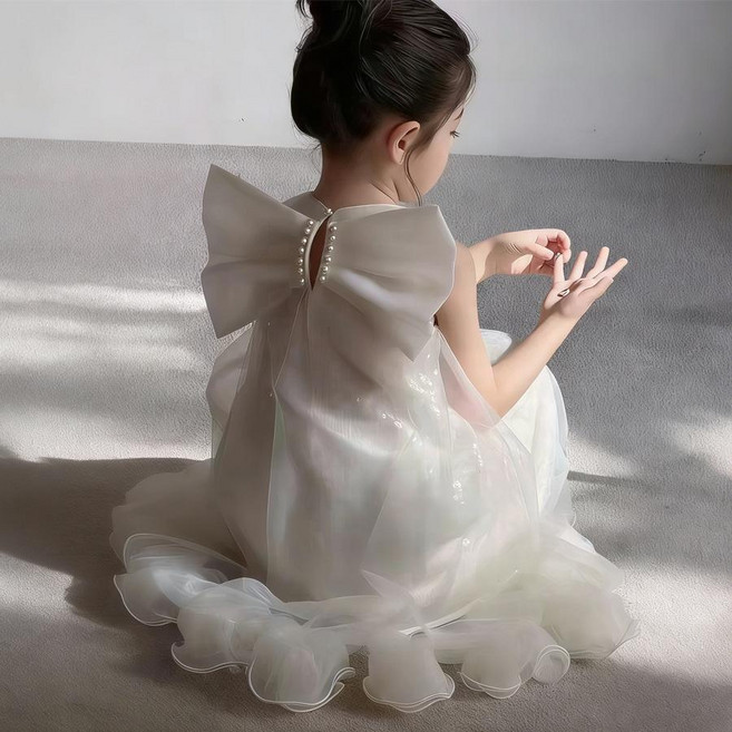 女童公主裙 兒童禮服裙 網紗連衣裙