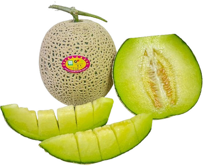 농협 당도선별 머스크 멜론 고당도 부여 굿뜨래 melon, 1박스, 2수(2개입/총4kg 내외)