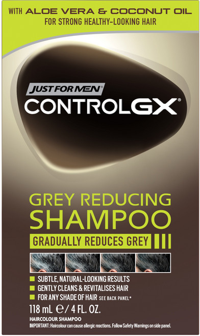 CONTROLGX 灰色漸褪式遮白髮洗髮精, 1個, 118ml
