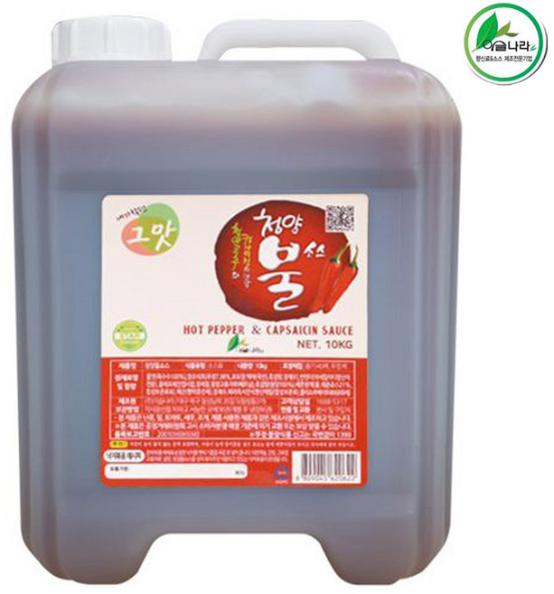 [이슬나라] 청양불소스, 10kg, 1개