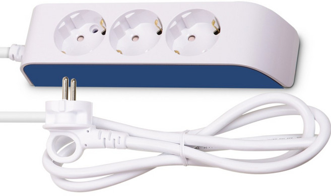 현대일렉트릭 멀티탭 안전 하이탭 5m 3구 콘센트