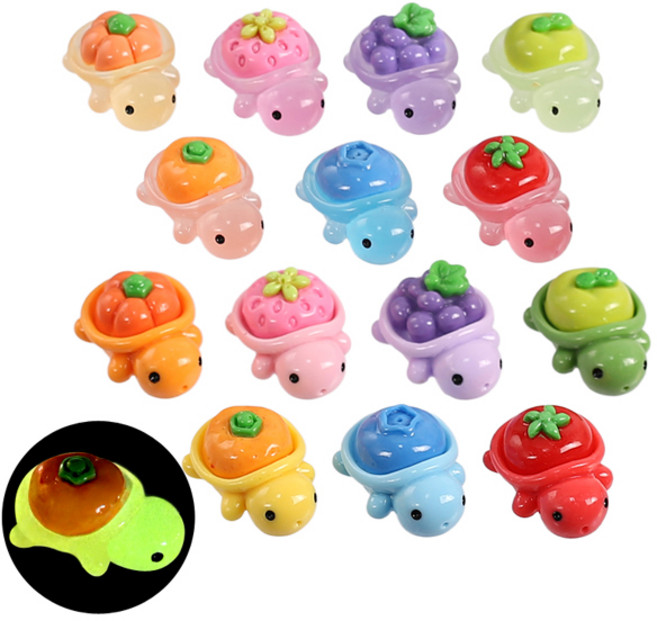 과일거북이 파츠 장식(7개) [3742], 칼라