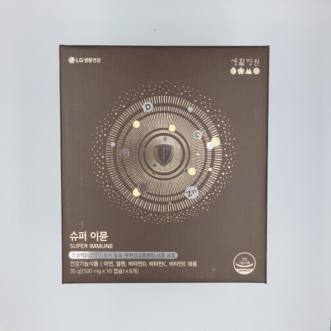 생활정원 슈퍼 이뮨 30일분, 1개, 30정