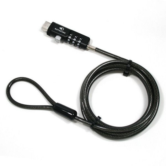 삼성 갤럭시북4 울트라 NT960XGL NT960XGP 노트북 USB 잠금장치 도난방지 케이블 자물쇠 노트락 다이얼방식, 1개